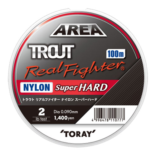 Toray Area Trout Real Fighter Nylon Super Soft - Spinning Monofilament  mainlines - FISHING-MART